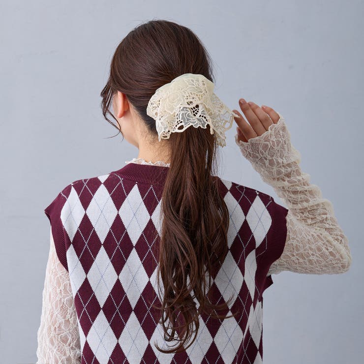 フリルレースシュシュ | NICOLE | 詳細画像1 