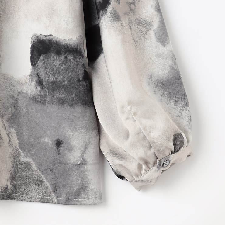 【ZELDA】ヴィンテージライク柄ブラウス | NICOLE | 詳細画像19 