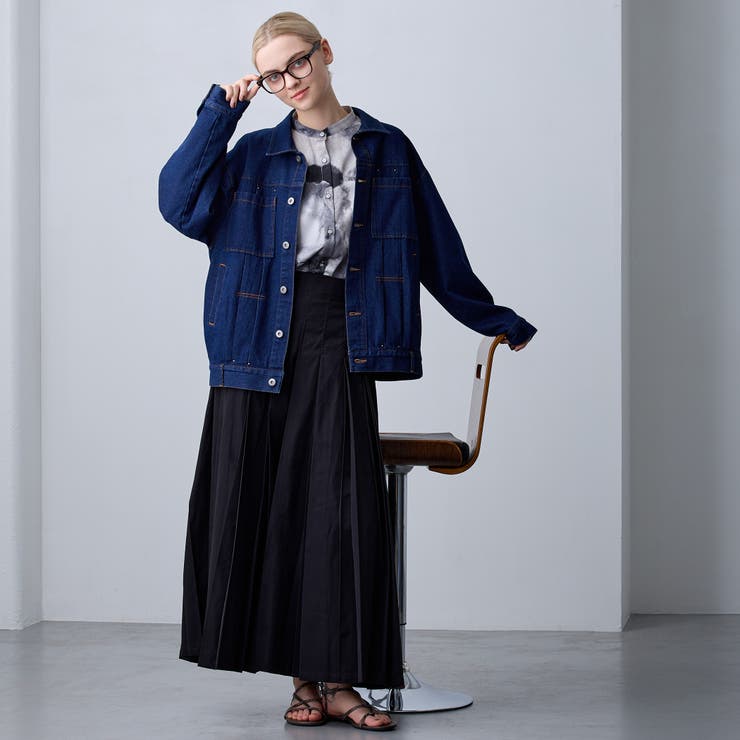 【ZELDA】ヴィンテージライク柄ブラウス | NICOLE | 詳細画像6 