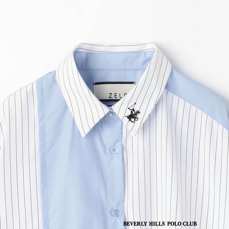 【ZELDA】BEVERLY HILLS POLO CLUBバイカラーシャツ | NICOLE | 詳細画像18 
