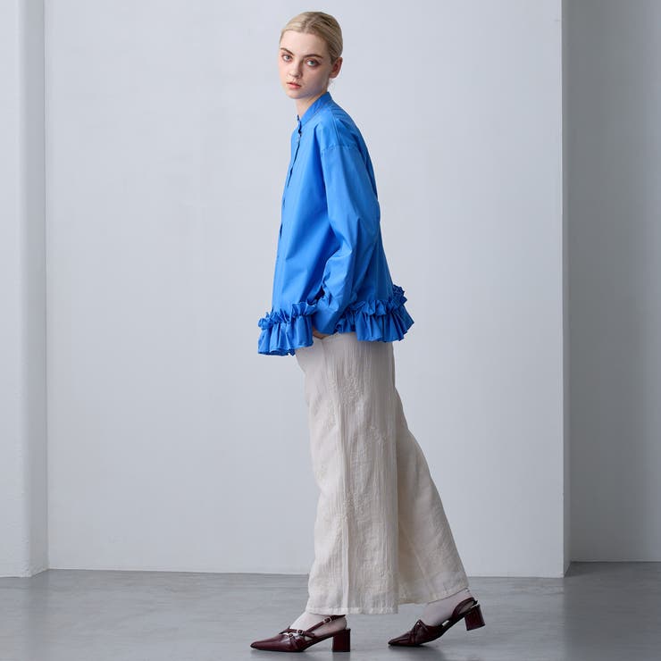 【ZELDA】裾フリルブラウス | NICOLE | 詳細画像10 