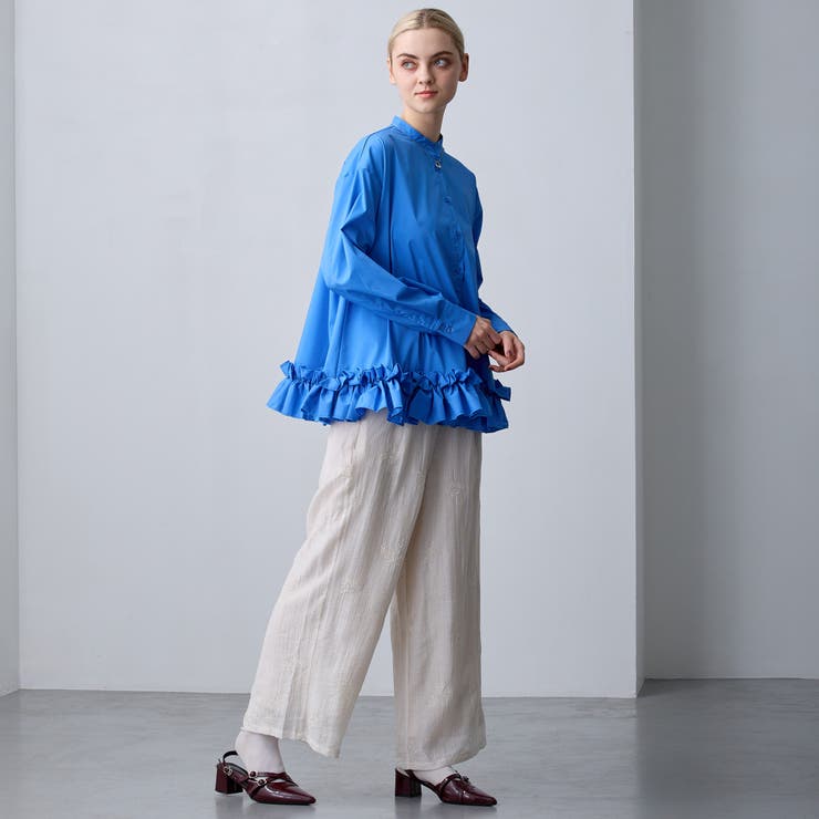 【ZELDA】裾フリルブラウス | NICOLE | 詳細画像12 
