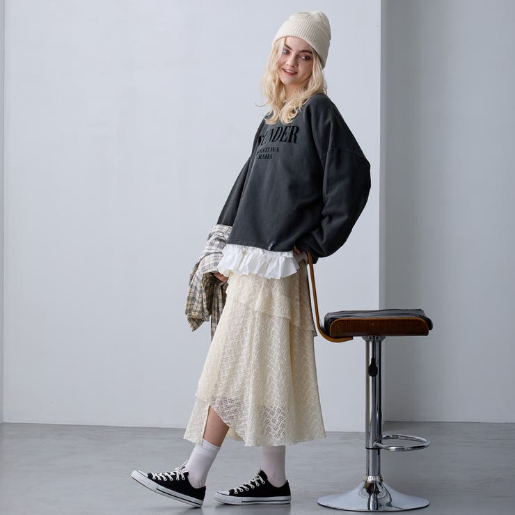 【ZELDA】裾フリルブラウス | NICOLE | 詳細画像4 