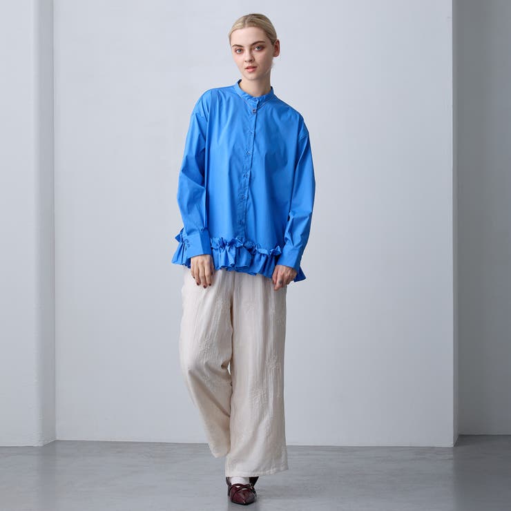 【ZELDA】裾フリルブラウス | NICOLE | 詳細画像9 