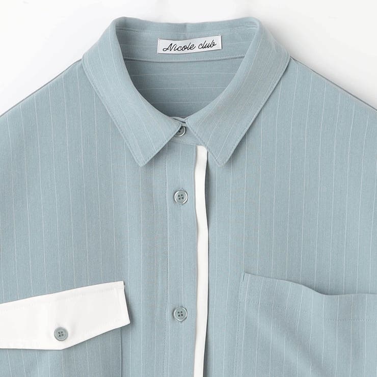 レイヤードオーバーシャツ | NICOLE | 詳細画像20 