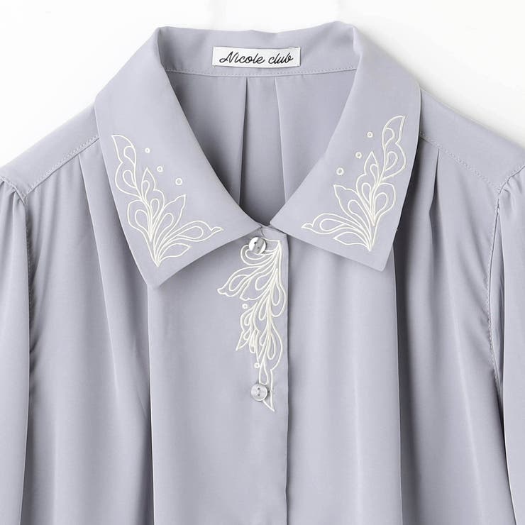 刺繍デザインブラウス | NICOLE | 詳細画像19 