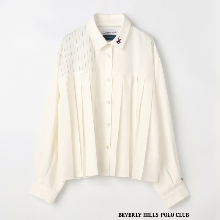 【BEVERLY HILLS POLO CLUB】プリーツブラウス | NICOLE | 詳細画像14 