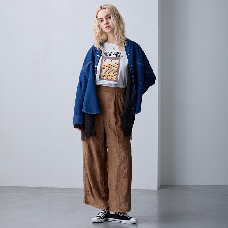 【ZELDA】グラフィックデザインロングTシャツ | NICOLE | 詳細画像10 