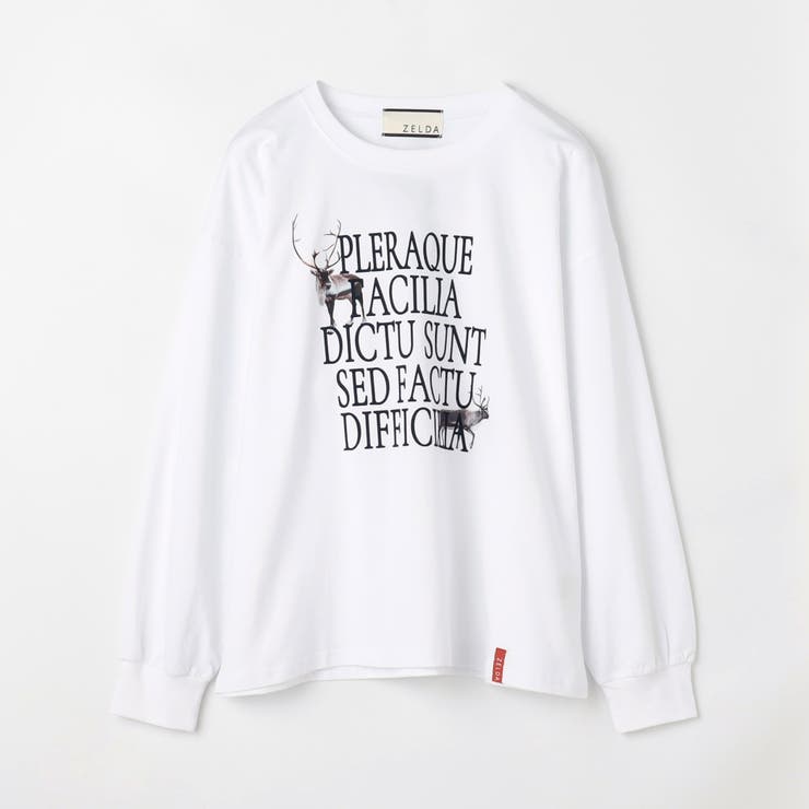 【ZELDA】グラフィックデザインロングTシャツ | NICOLE | 詳細画像15 