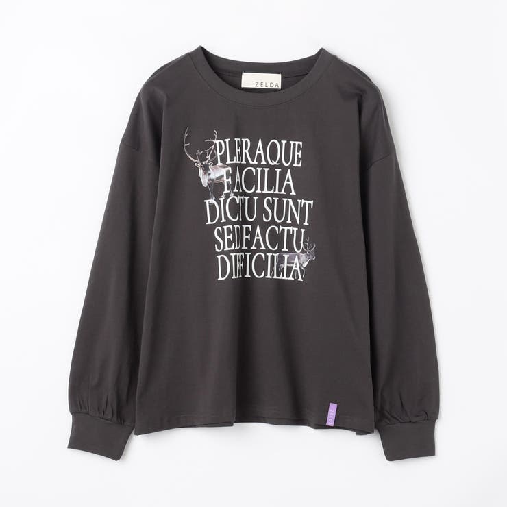 【ZELDA】グラフィックデザインロングTシャツ | NICOLE | 詳細画像16 