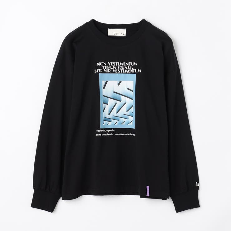 【ZELDA】グラフィックデザインロングTシャツ | NICOLE | 詳細画像18 