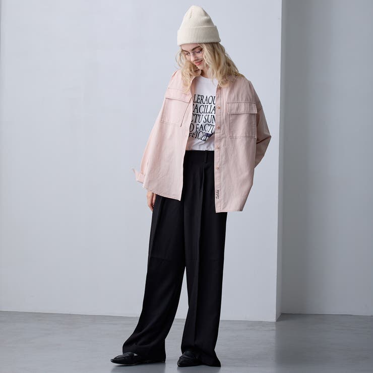 【ZELDA】グラフィックデザインロングTシャツ | NICOLE | 詳細画像4 