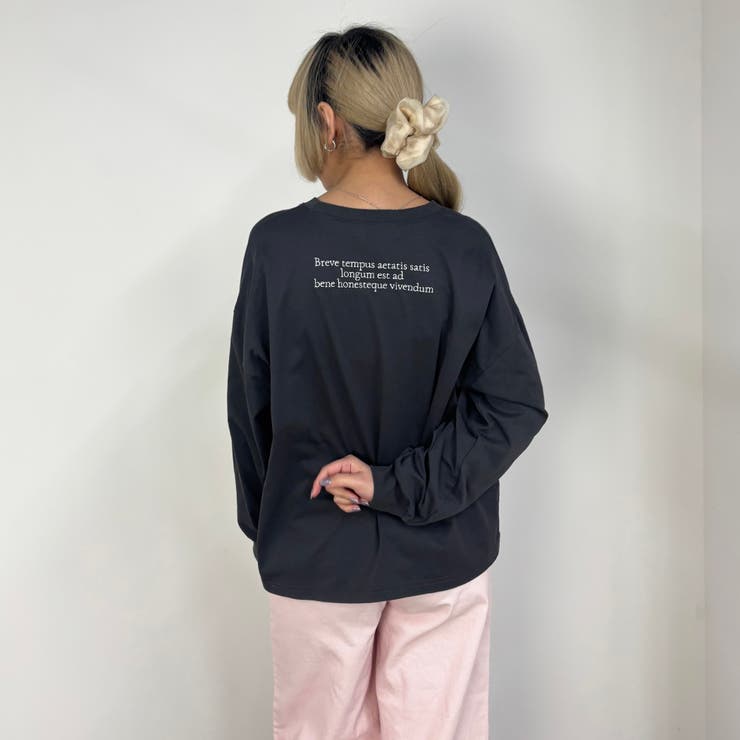 【ZELDA】グラフィックデザインロングTシャツ | NICOLE | 詳細画像7 