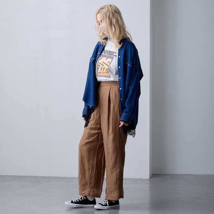 【ZELDA】グラフィックデザインロングTシャツ | NICOLE | 詳細画像9 