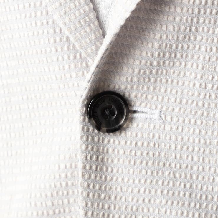 ワッフルサッカープリント2Bジャケット | NICOLE | 詳細画像15 