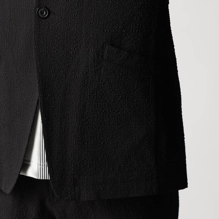 サッカーチェック ノーカラージャケット | NICOLE | 詳細画像11 