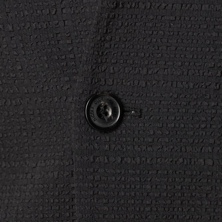 サッカーチェック ノーカラージャケット | NICOLE | 詳細画像12 