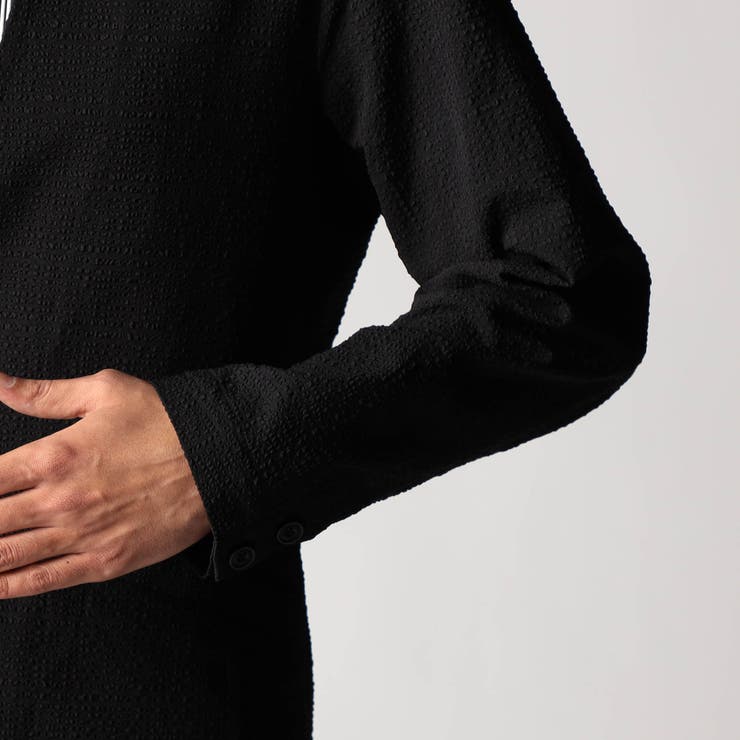 サッカーチェック ノーカラージャケット | NICOLE | 詳細画像9 