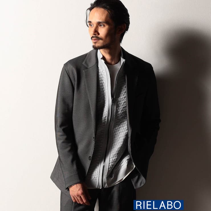 【RIELABO】ブライトカノコジャージ デザインジャケット | NICOLE | 詳細画像1 