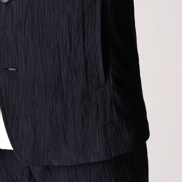 エステルクレープ スタンドカラーカヴァーオールジャケット | NICOLE | 詳細画像12 