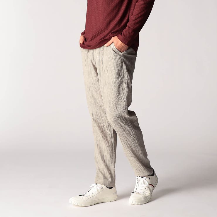 18ベージュ | エステルクレープ イージーパンツ | NICOLE