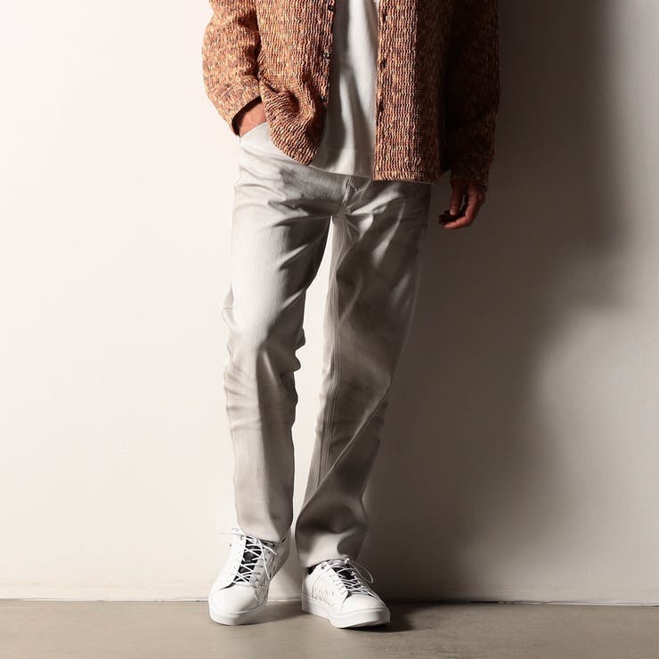 09ホワイト | 【RIELABO】アラカルト ５ポケットパンツ | NICOLE