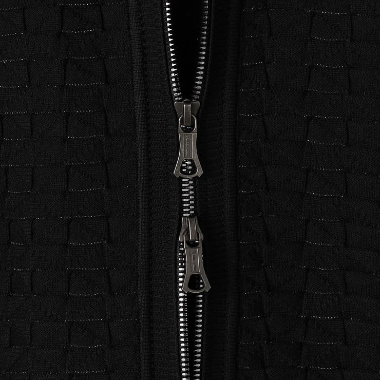 【RIELABO】グリッターブロックチェック ドライバーズニット | NICOLE | 詳細画像14 