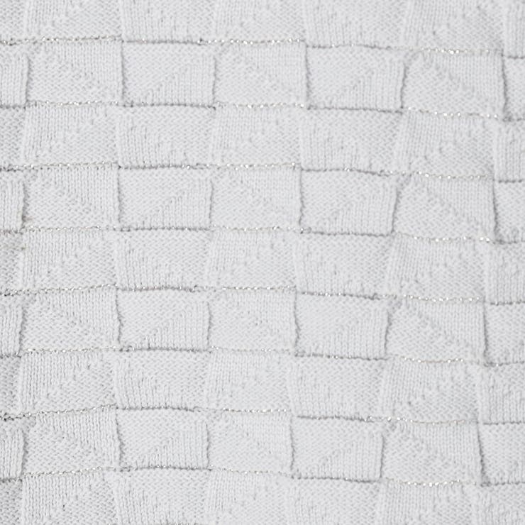 【RIELABO】グリッターブロックチェック ドライバーズニット | NICOLE | 詳細画像15 