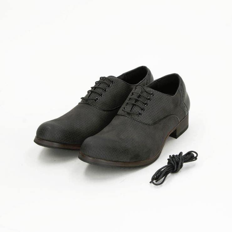 39チャコールグレー | バルモラル プレーントゥシューズ | NICOLE