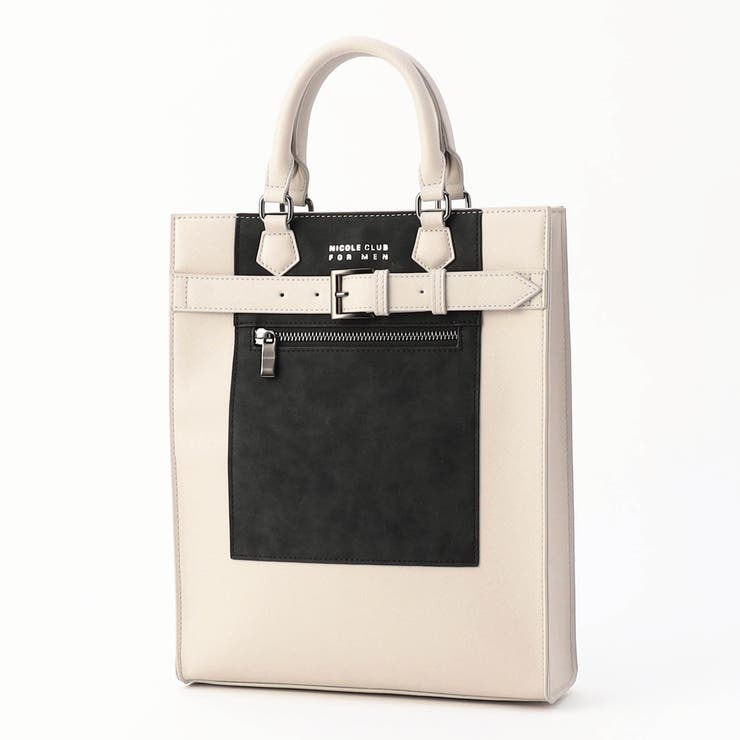 19ライトグレー | ２ＷＡＹスクエアバッグ | NICOLE