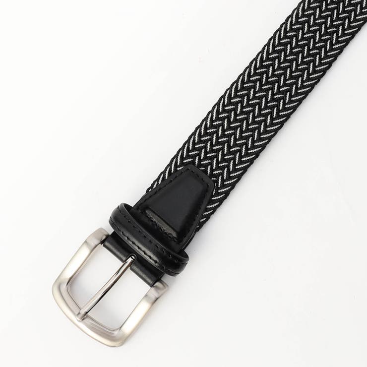49ブラック | ゴムメッシュベルト | NICOLE