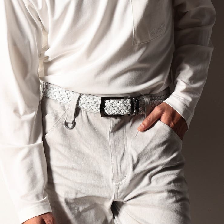 【RIELABO】エンボスイタリアンレザー メッシュベルト | NICOLE | 詳細画像8 