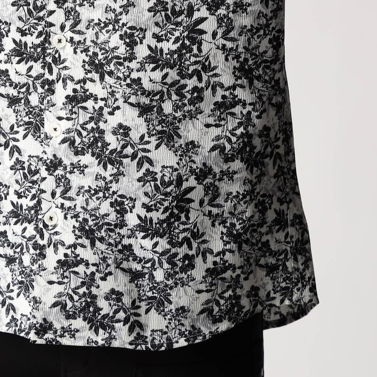 アラカルトプリント スタンドカラーシャツ | NICOLE | 詳細画像12 