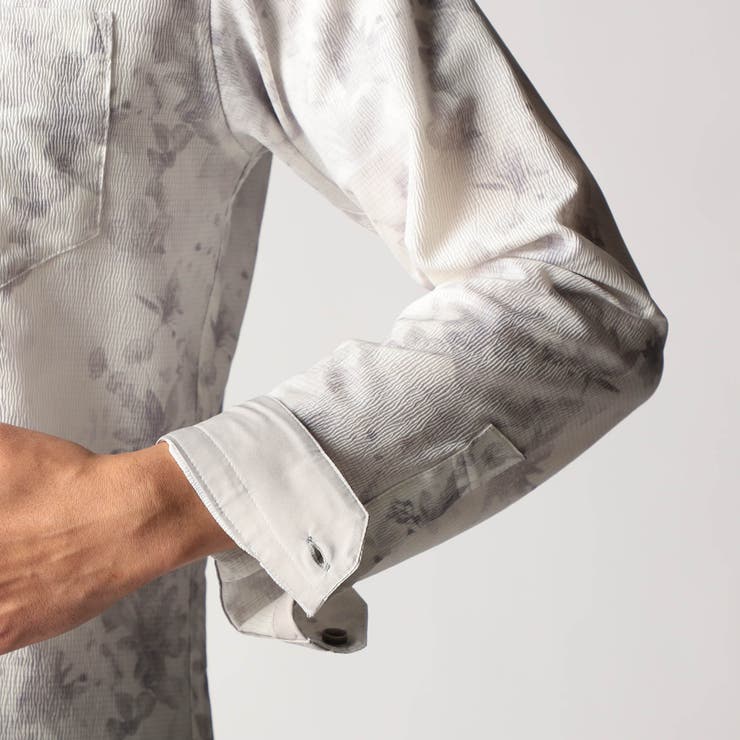 アラカルトプリント スタンドカラーシャツ | NICOLE | 詳細画像13 