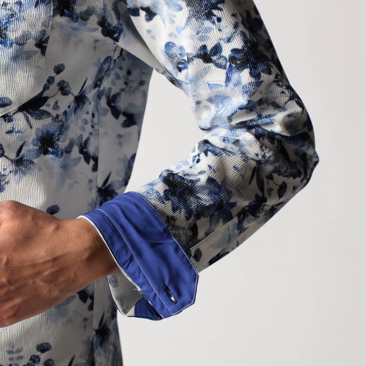 アラカルトプリント スタンドカラーシャツ | NICOLE | 詳細画像15 