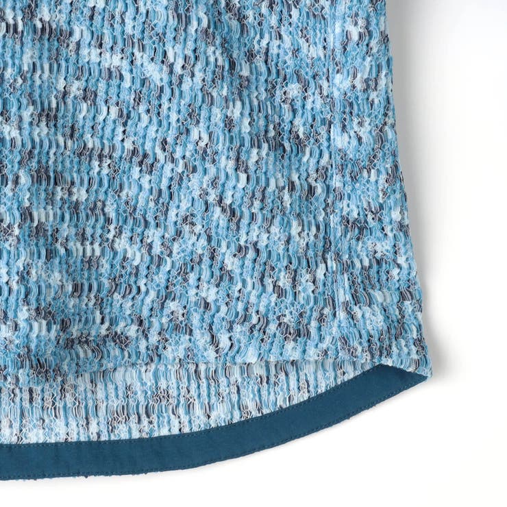 【RIELABO】カラフルプリーツジャカードシャツ | NICOLE | 詳細画像16 