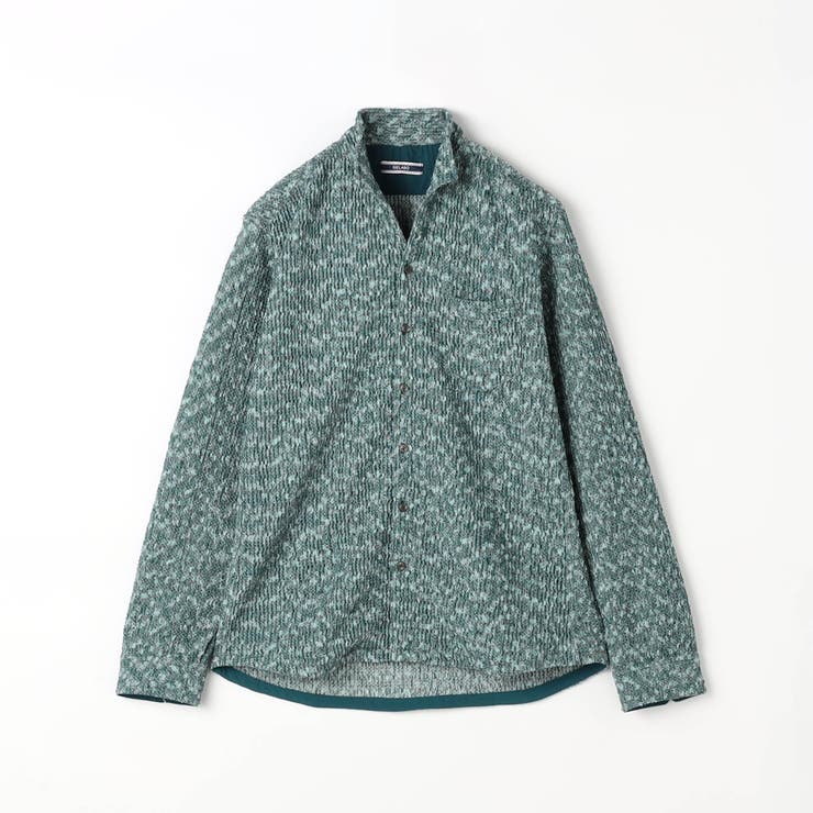 【RIELABO】カラフルプリーツジャカードシャツ | NICOLE | 詳細画像9 