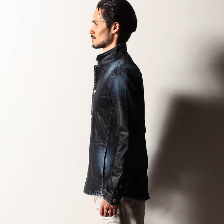 【RIELABO】ハイストレッチデニムスタンドシャツブルゾン | NICOLE | 詳細画像6 