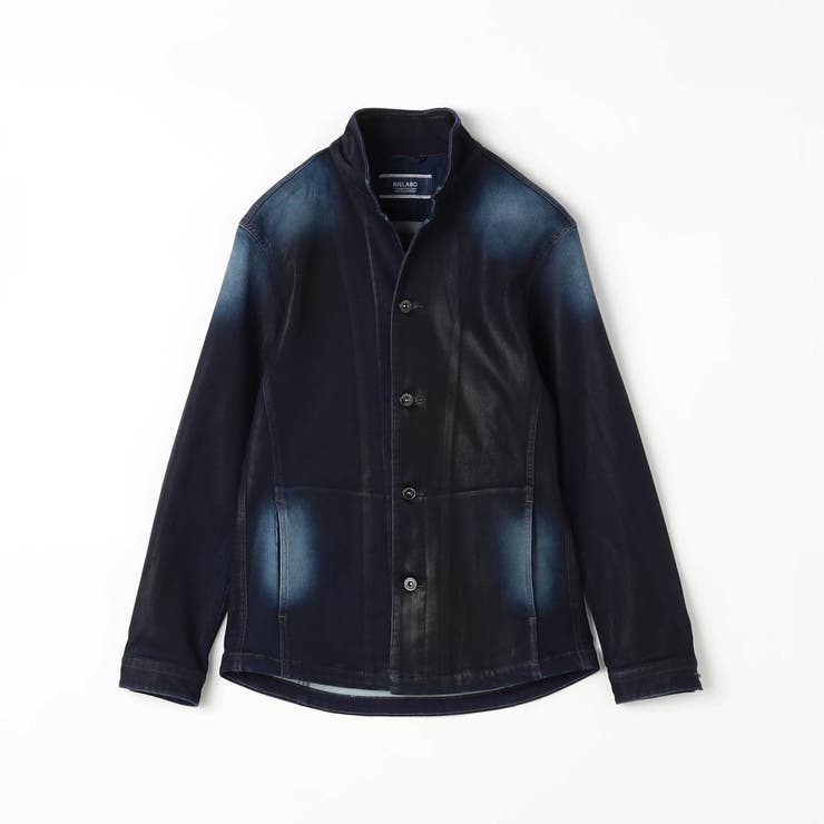 【RIELABO】ハイストレッチデニムスタンドシャツブルゾン | NICOLE | 詳細画像8 