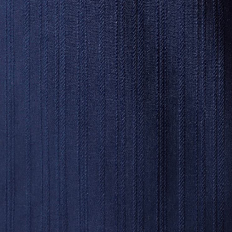 リバーシブルドビー ７分袖スタンドカラーシャツ | NICOLE | 詳細画像18 