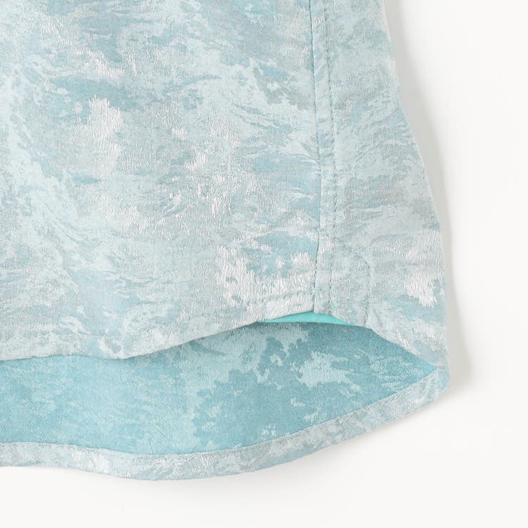 【RIELABO】ブライトジャカード 7分袖レギュラーカラーシャツ | NICOLE | 詳細画像14 