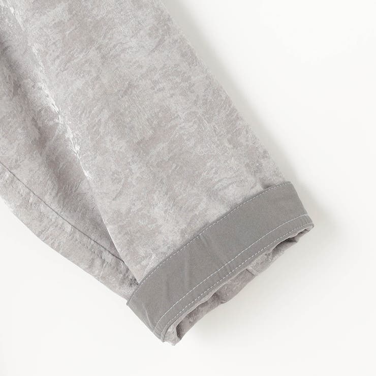 【RIELABO】ブライトジャカード 7分袖レギュラーカラーシャツ | NICOLE | 詳細画像16 