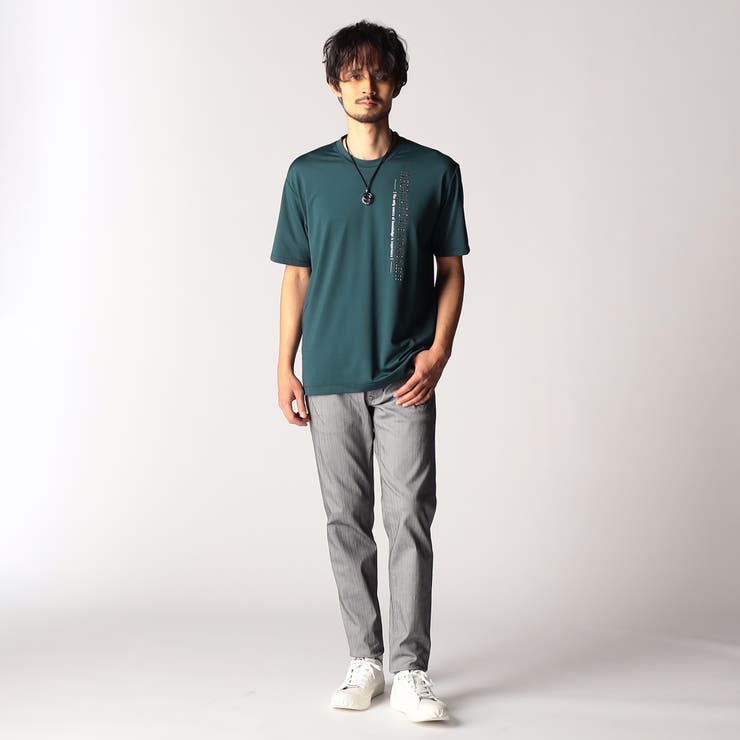 メタルジェルプリント半袖Ｔシャツ | NICOLE | 詳細画像4 