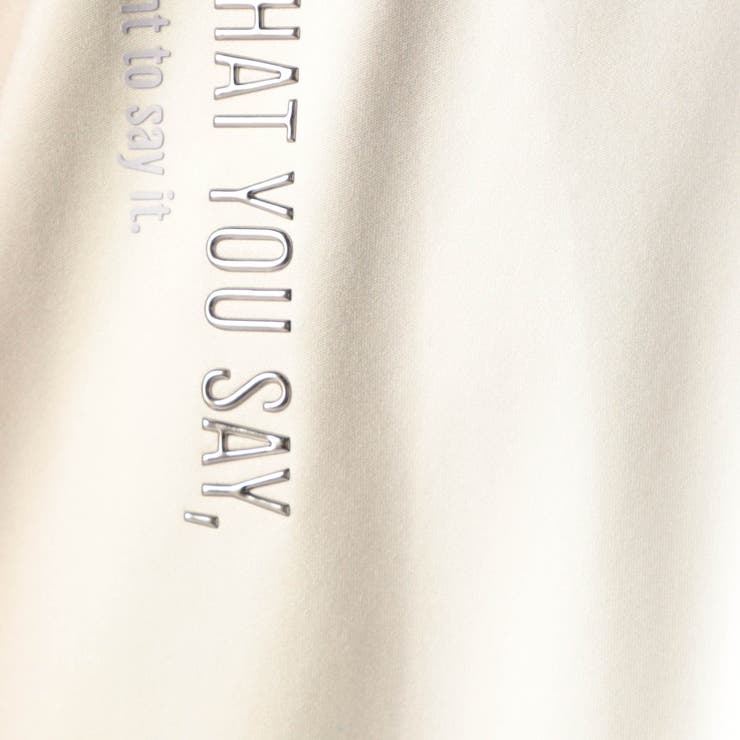 グラデーションストレッチポンチロゴTシャツ | NICOLE | 詳細画像11 