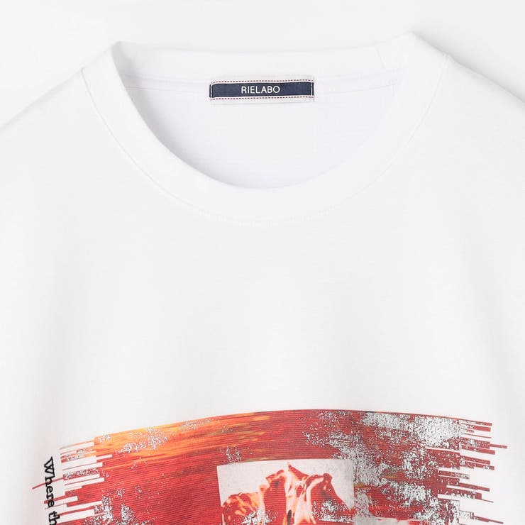 【RIELABO】グラフィックプリント クルーネックＴシャツ | NICOLE | 詳細画像12 