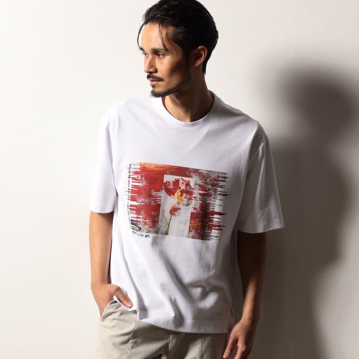【RIELABO】グラフィックプリント クルーネックＴシャツ | NICOLE | 詳細画像18 