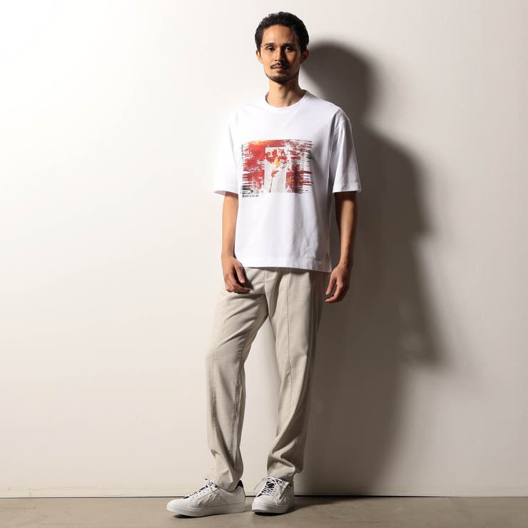 【RIELABO】グラフィックプリント クルーネックＴシャツ | NICOLE | 詳細画像2 
