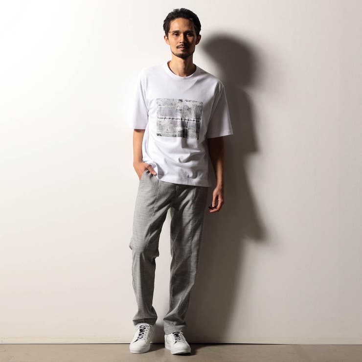 【RIELABO】グラフィックプリント クルーネックＴシャツ | NICOLE | 詳細画像3 