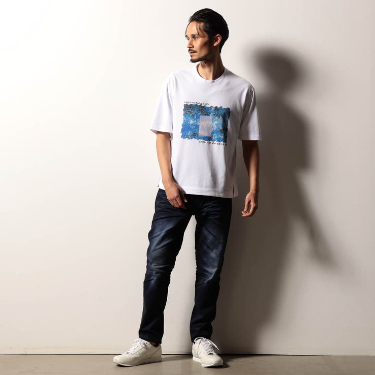 【RIELABO】グラフィックプリント クルーネックＴシャツ | NICOLE | 詳細画像4 