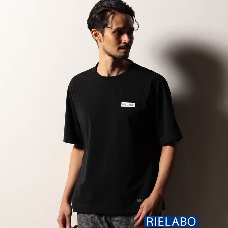 【RIELABO】ロゴプリント クルーネックＴシャツ（日本製） | NICOLE | 詳細画像1 